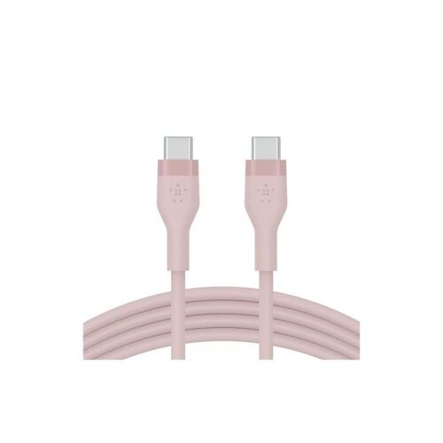 Belkin BOOST CHARGE - Câble USB - 24 pin USB-C (M) pour 24 pin USB-C (M) - USB 2.0 - 2 m - rose