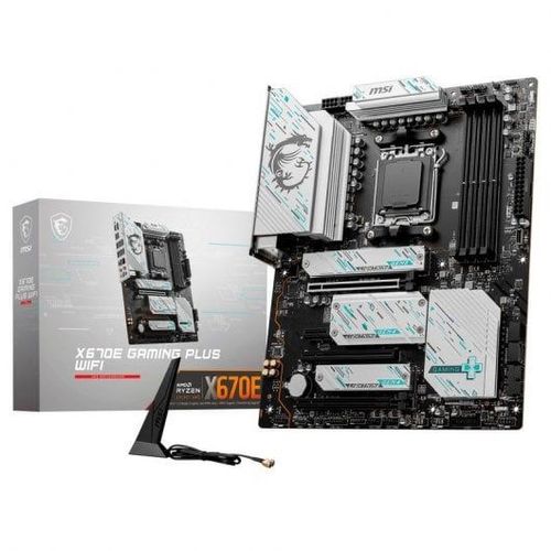 MSI MAG X670E GAMING PLUS WIFI - Carte mère AMD X670 - Socket AM5