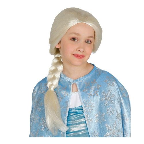 Perruque De Princesse De Glace Pour Enfant (Taille Unique Adulte)