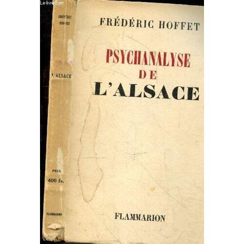 Psychanalyse De L Alsace