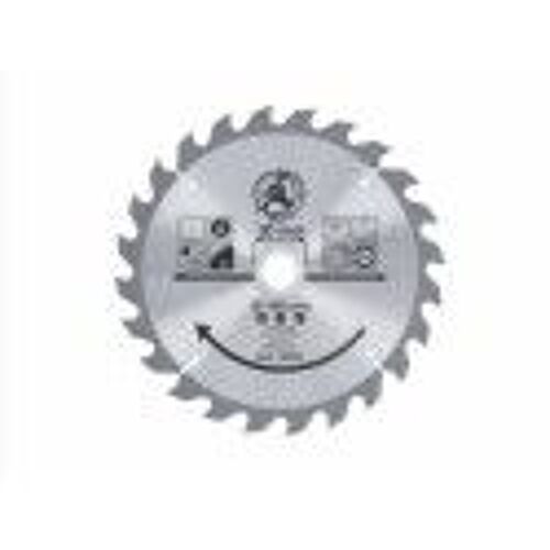 Lame scie circulaire ° 190 mm 24 dents alésage 30 x 2.5 mm BGS