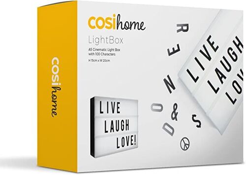 Caisson lumineux cinématographique A4 - Light box- COSIHOME