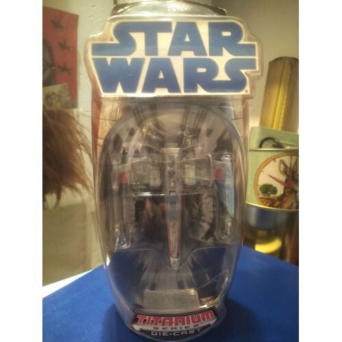 Figurine Star Wars Titanium Series : Red Leader X-Wing