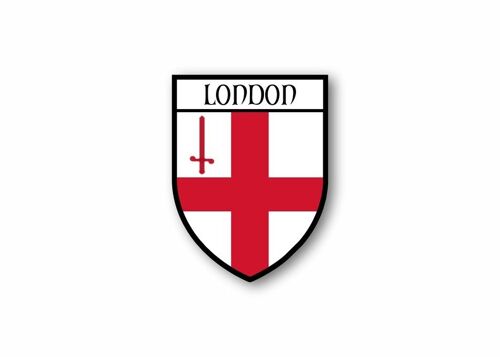 Autocollant Sticker Voiture Moto Adhésif Souvenir Blason Vinyl London