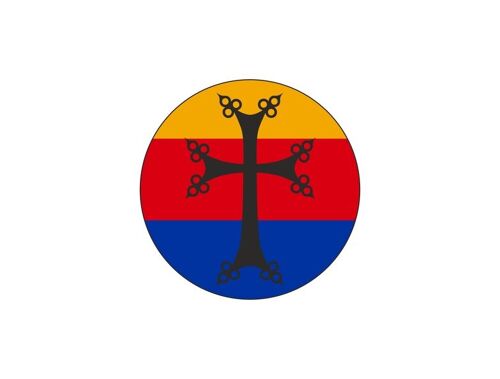 Autocollant Sticker Voiture Moto Vinyl Drapeau Croix Armenie Armenienne