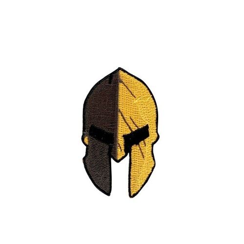 Patch Ecusson Thermocollant Molon Labe Warrior Spartan Drapeau Usa Americain