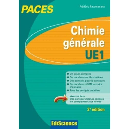 Chimie Générale Ue 1 Paces
