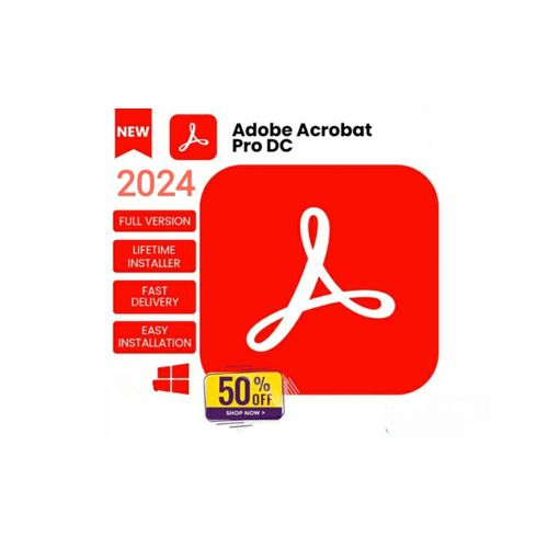 Acrobat Pro Dc (Nouvelle Version) /Activation Avie Livraison Email