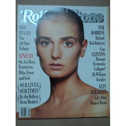 Rolling Stone Magazine 1992 No 642 Bob Dylan