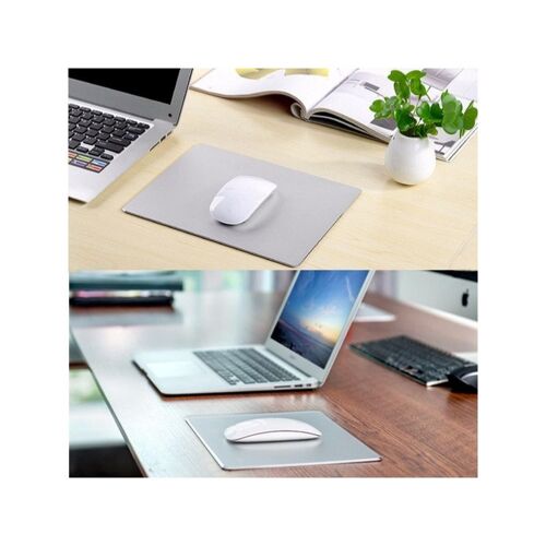 Tapis de Souris Aluminium pour PC VIBOX Antidérapant Mince Design Bureau - OR