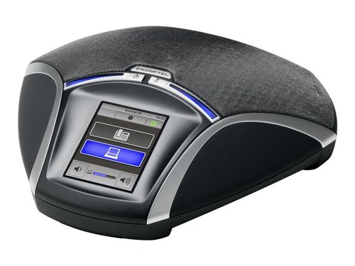 Konftel 55 - Téléphone pour conférence - noir réglisse et argent