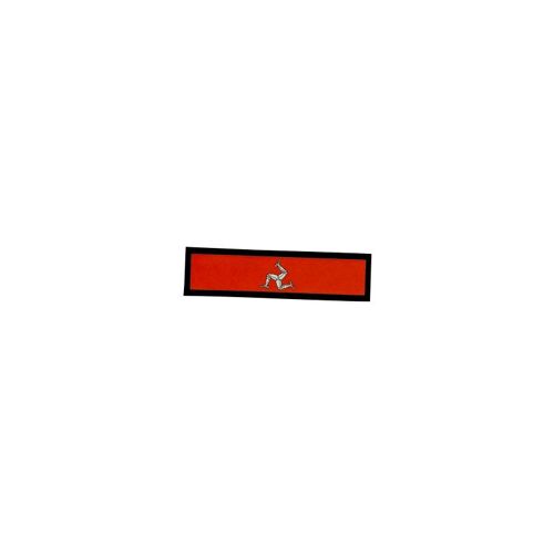 Patch Ecusson Brode Imprime Voyage Souvenir Drapeau Ile De Man