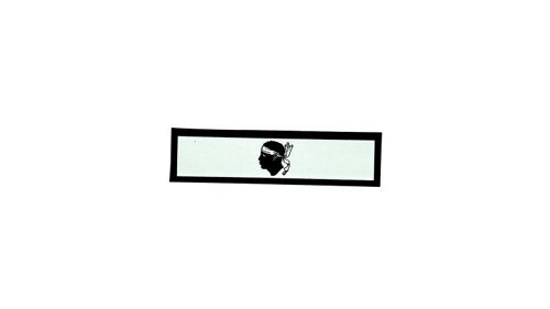 Patch Ecusson Brode Imprime Voyage Souvenir Drapeau Corse Corsica