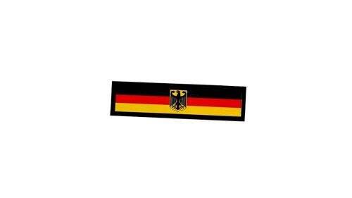 Patch Ecusson Brode Imprime Drapeau Allemagne Aigle Allemand