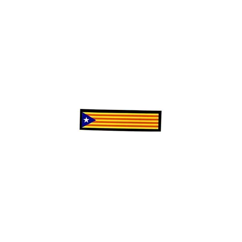 Patch Ecusson Brode Imprime Drapeau Catalogne Catalan Independant