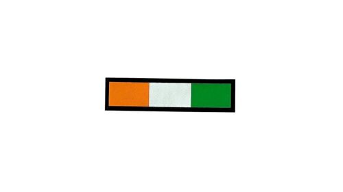 Patch Ecusson Brode Imprime Souvenir Drapeau Cote D'ivoire Ivoirien