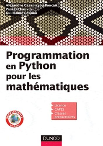Programmation En Python Pour Les Mathématiques