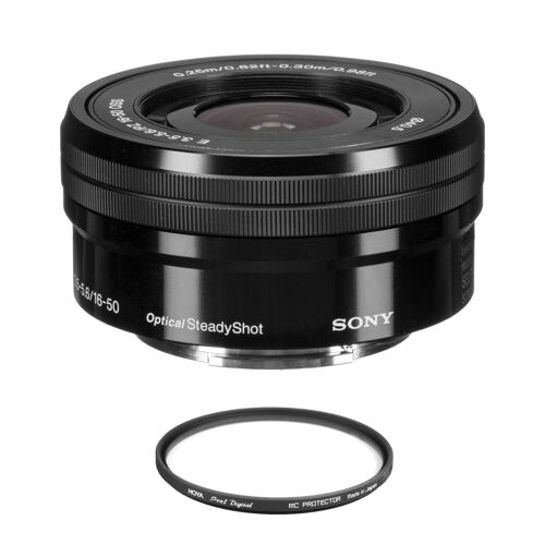 SONY SEL 16-50MM F3.5-5.6 OSS Noir+ HOYA 40.5mm PRO 1D Protector