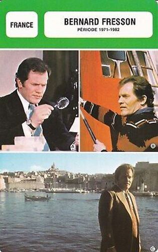 Fiche Monsieur Cinema Bernard Fresson [1971-1982]