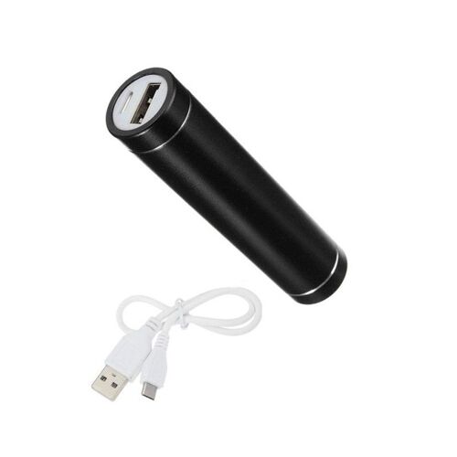 Batterie Chargeur Externe Pour Huawei Y5 2019 Universel Power Bank 2600mah Avec Cable Usb/Mirco Usb Secours Téléphon - Noir