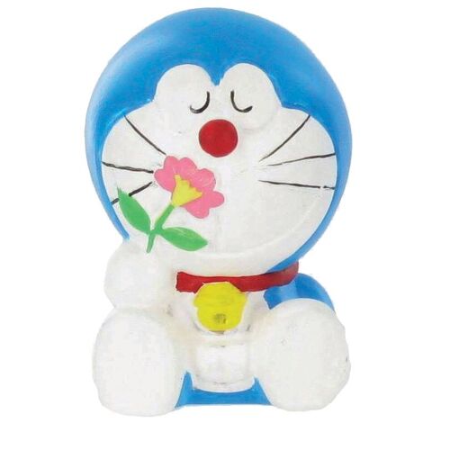 Doraemon Mini Figurine Doraemon Flower 7 Cm
