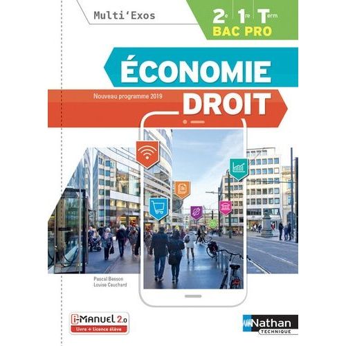 Economie Droit 2de, 1re, Tle Bac Pro Multi'exos