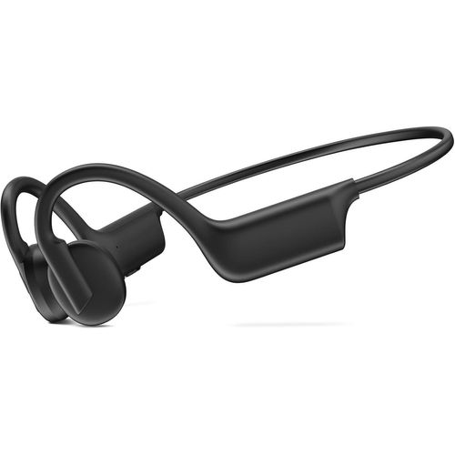 Casque Conduction Osseuse Bluetooth 5.4, Open Ear Casque Bluetooth sans Fil Conduction Osseuse avec Micro, Waterproof and Sweatproof Écouteur pour Course à Pied, Cyclisme, Sport, Fitness, Bureau