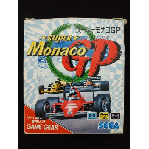 Super Monaco Gp - Game Gear - Version Japonaise Jap