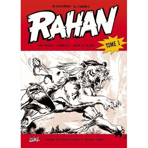 Rahan Intégrale Noir Et Blanc Tome 1