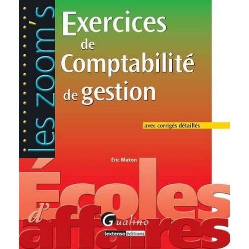 Exercices De Comptabilité De Gestion