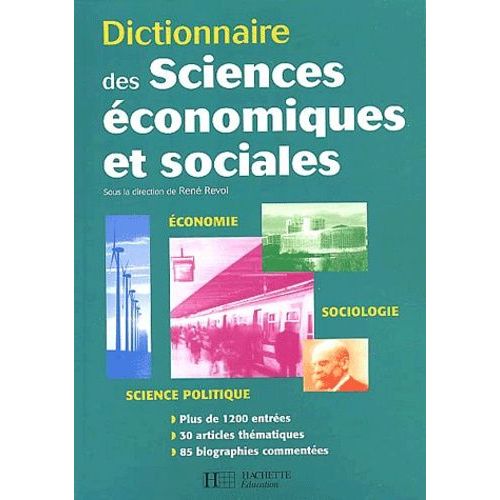 Dictionnaire Des Sciences Économiques Et Sociales