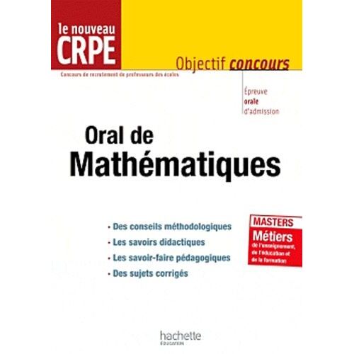 Oral De Mathématiques
