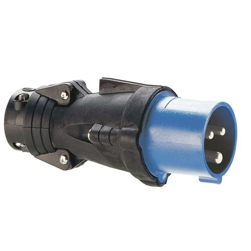 Fiche mobile droite HYPRA 2P+T 16 A 220 V - LEGRAND - 052052