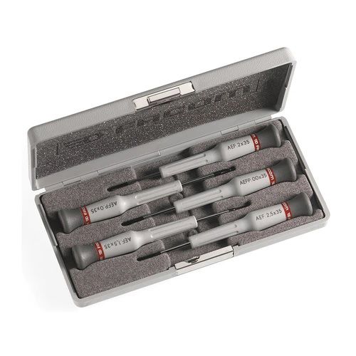 Coffret de 5 tournevis Microtech mixte Fente/Phillips - FACOM - AEF.J1