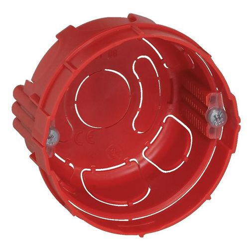 Boîte monoposte BATIBOX pour maçonnerie D 67mm avec vis - LEGRAND - 080108