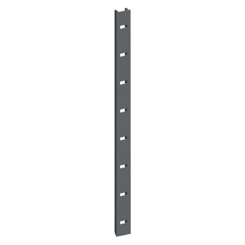 Crémaillère applique argent 2000X11 mm - MONIN - 522410