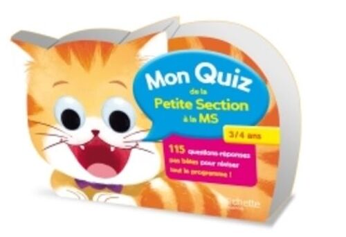 Mon Quiz De La Petite Section À La Ms - 3/4 Ans