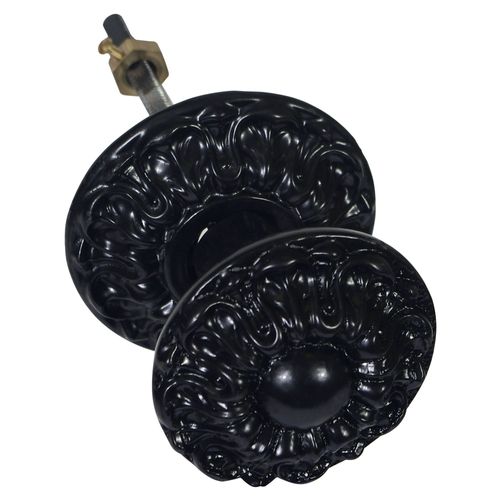 Bouton chainette DAHILA 91 noir - JARDINIER MASSARD - J502120