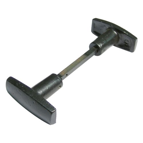 Bouton double Evidé en fonte finition noir - JARDINIER MASSARD - J502171