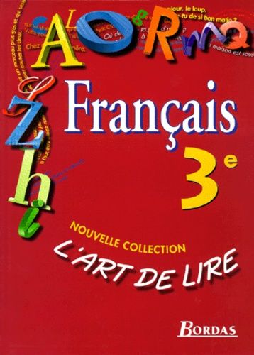 Francais 3eme - Programme 1999