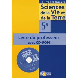 Science De La Vie Et De La Terre 5e - Livre Du Professeur (1 Cd-Rom)