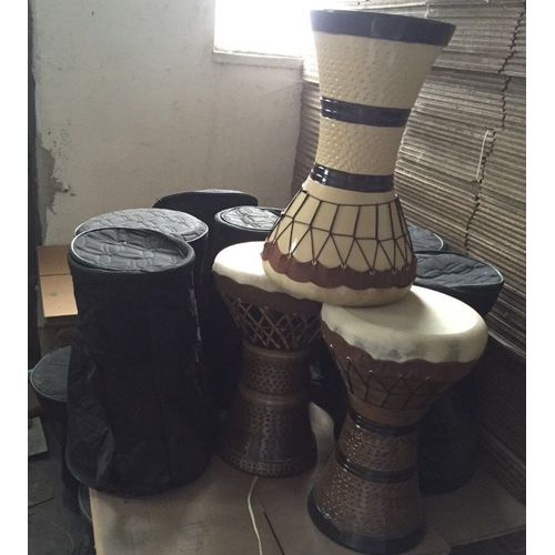 Derbouka En Argile Égyptienne + Housse Très Robuste