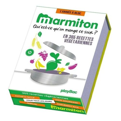Marmiton En 365 Recettes Végétariennes - Qu'est-Ce Qu'on Mange Ce Soir ?