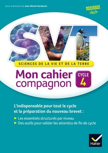 Sciences De La Vie Et De La Terre Cycle 4 Mon Cahier Compagnon