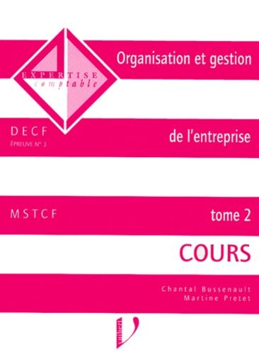 Decf Epreuve N° 3 Organisation Et Gestion De L'entreprise - Tome 2