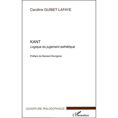 Kant - Logique Du Jugement Esthétique