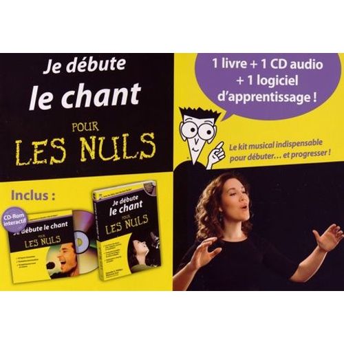 Coffret Je Débute Le Chant Pour Les Nuls - (1 Cederom + 1 Cd Audio)