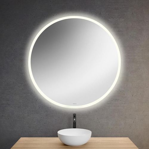 neoro n30 Miroir avec éclairage Ø 120 cm, éclairage sur le pourtour, direct + indirect, BN0012MI