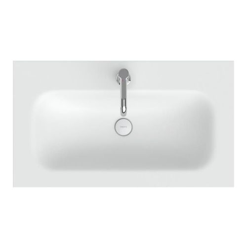 neoro n50T46 soft Lavabo ultra plat à encastrer l : 80,5 P : 46 cm, BN0059WM