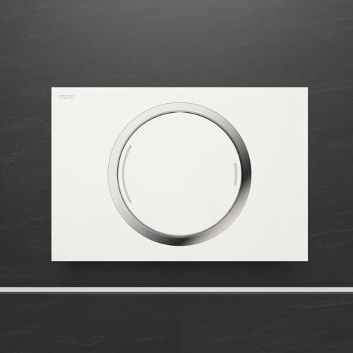 MEPA ZEro Plaque d'actionnement avec technique de rinçage à 2 volumes, 421850